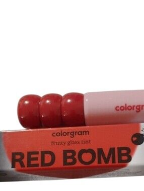 Colorgram Red Bomb Fruity Glass Tint Lip Gloss - Red